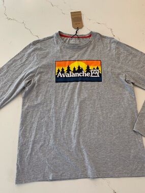 Men’s Graphic T-Shirt Avalanche Outdoor Gear Size XL